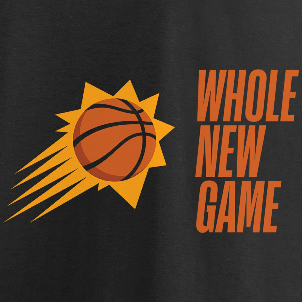 Phoenix Suns Whole New Game Team T-Shirt Black - NBA