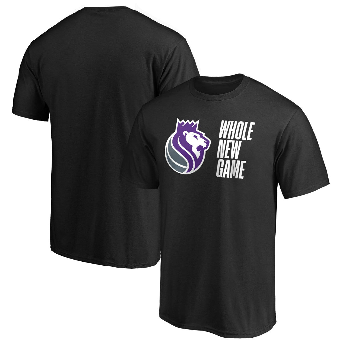 Sacramento Kings Whole New Game Team T-Shirt Black - NBA