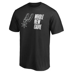 San Antonio Spurs Whole New Game Team T-Shirt Black - NBA