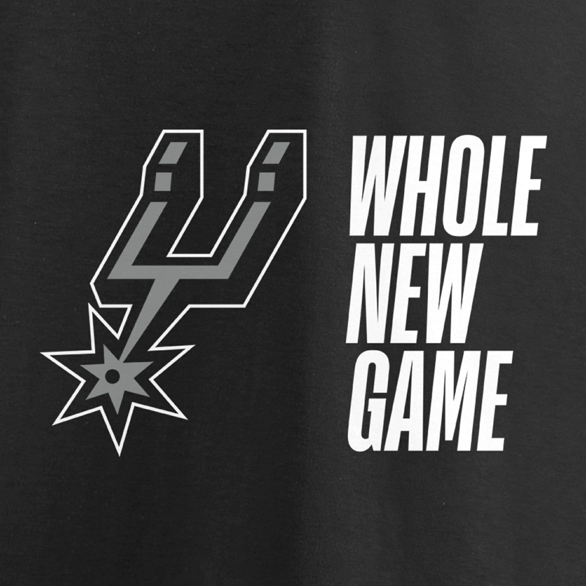 San Antonio Spurs Whole New Game Team T-Shirt Black - NBA