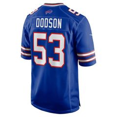 Tyrel Dodson Buffalo Bills Game Player Jersey Royal | Nike for Sale