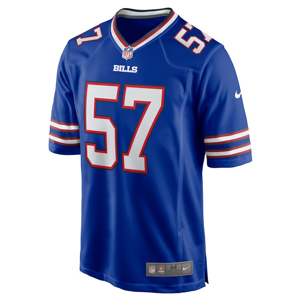 A.J. Epenesa Buffalo Bills Game Player Jersey Royal | Nike for Sale