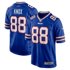Dawson Knox Buffalo Bills Game Player Jersey Royal | Nike for Sale