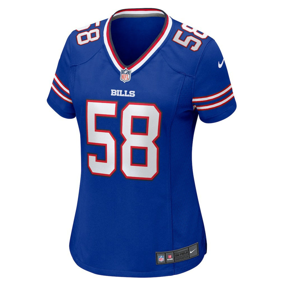 Matt Milano Buffalo Bills Women's Game Jersey Royal | Nike for Sale