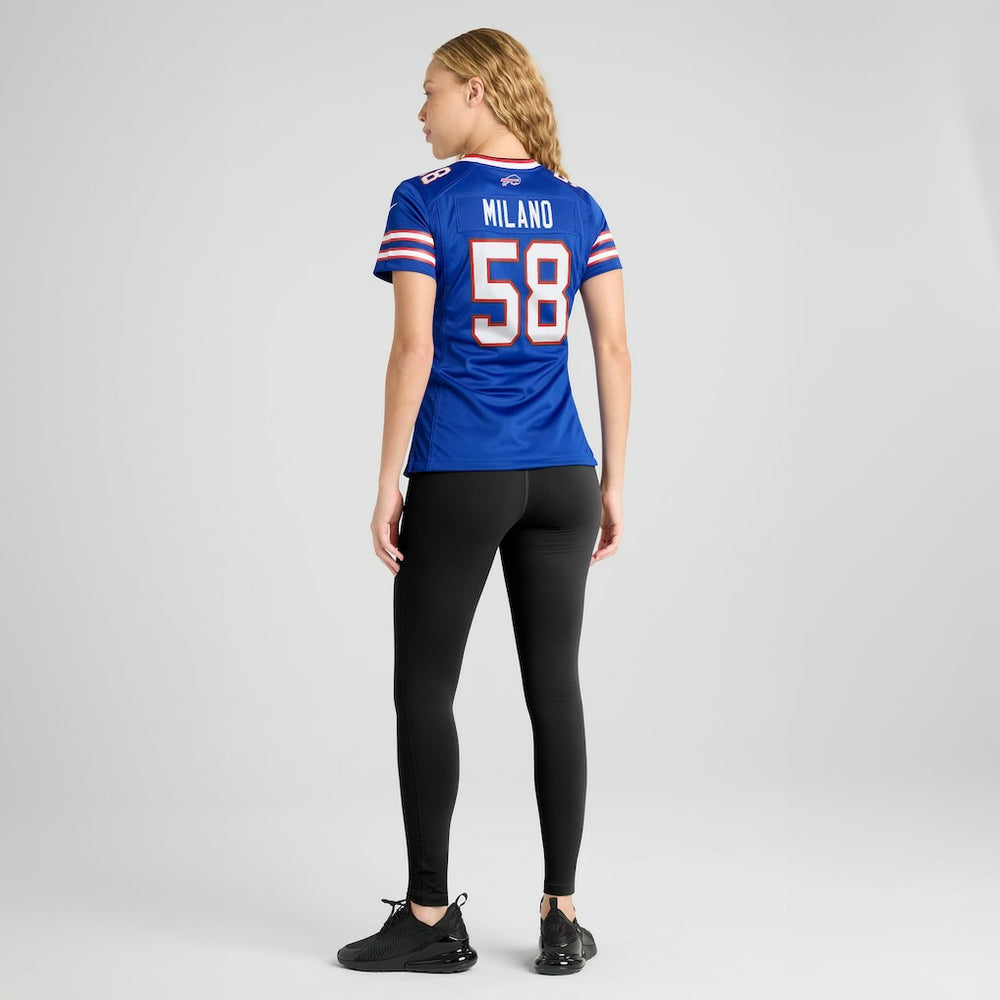 Matt Milano Buffalo Bills Women's Game Jersey Royal | Nike for Sale
