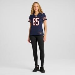 Cole Kmet Chicago Bears Women's Game Jersey Navy | Nike for Sale