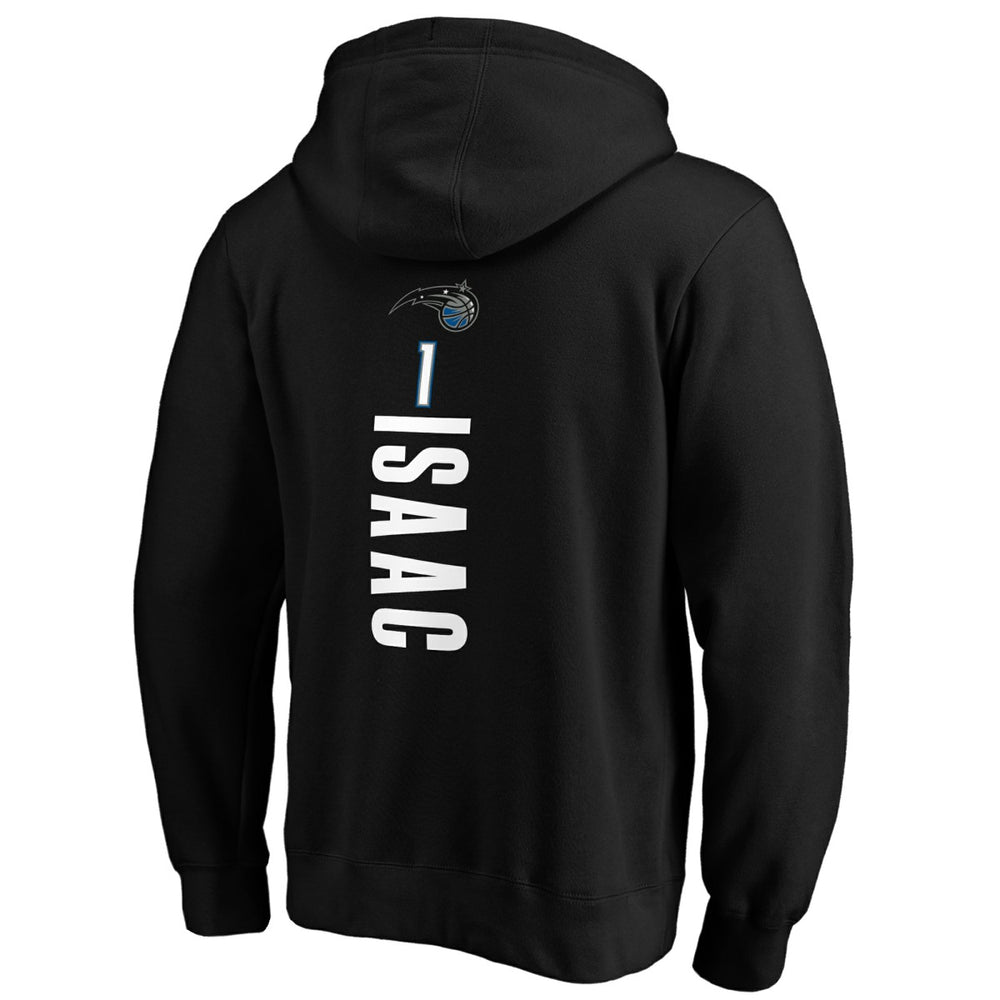 Jonathan Isaac Orlando Magic Playmaker Name & Number Pullover Hoodie Black - NBA