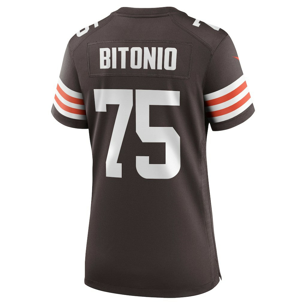 Joel Bitonio Cleveland Browns Women's Game Jersey Brown | Nike for Sale