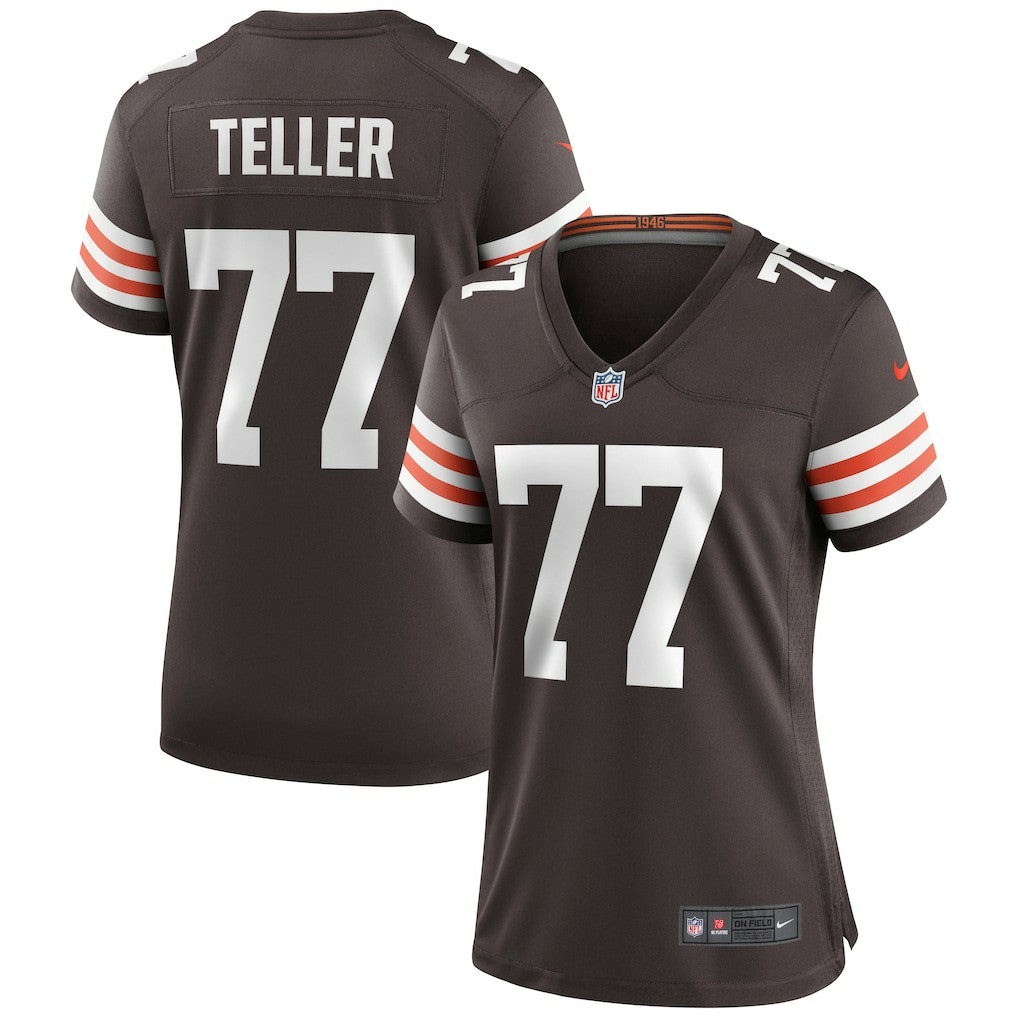 Wyatt Teller Cleveland Browns Women's Game Jersey Brown | Nike for Sale