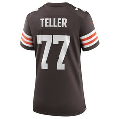 Wyatt Teller Cleveland Browns Women's Game Jersey Brown | Nike for Sale