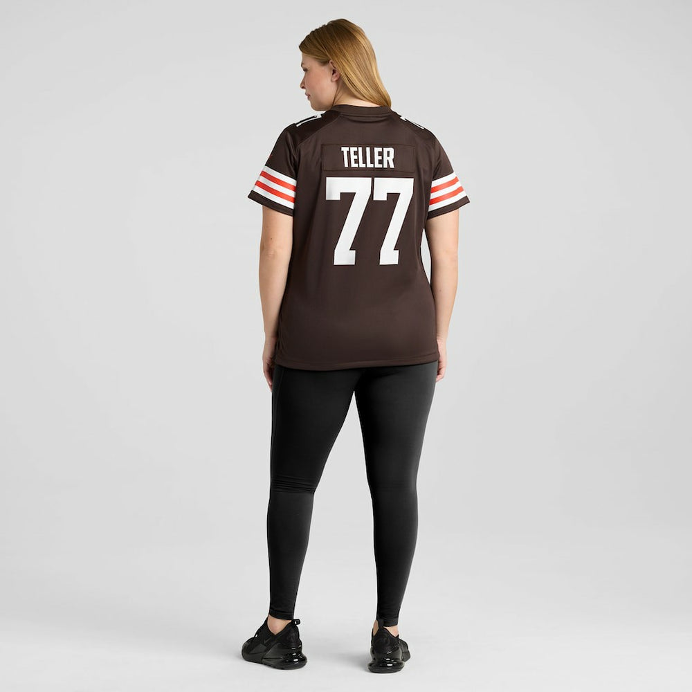 Wyatt Teller Cleveland Browns Women's Game Jersey Brown | Nike for Sale