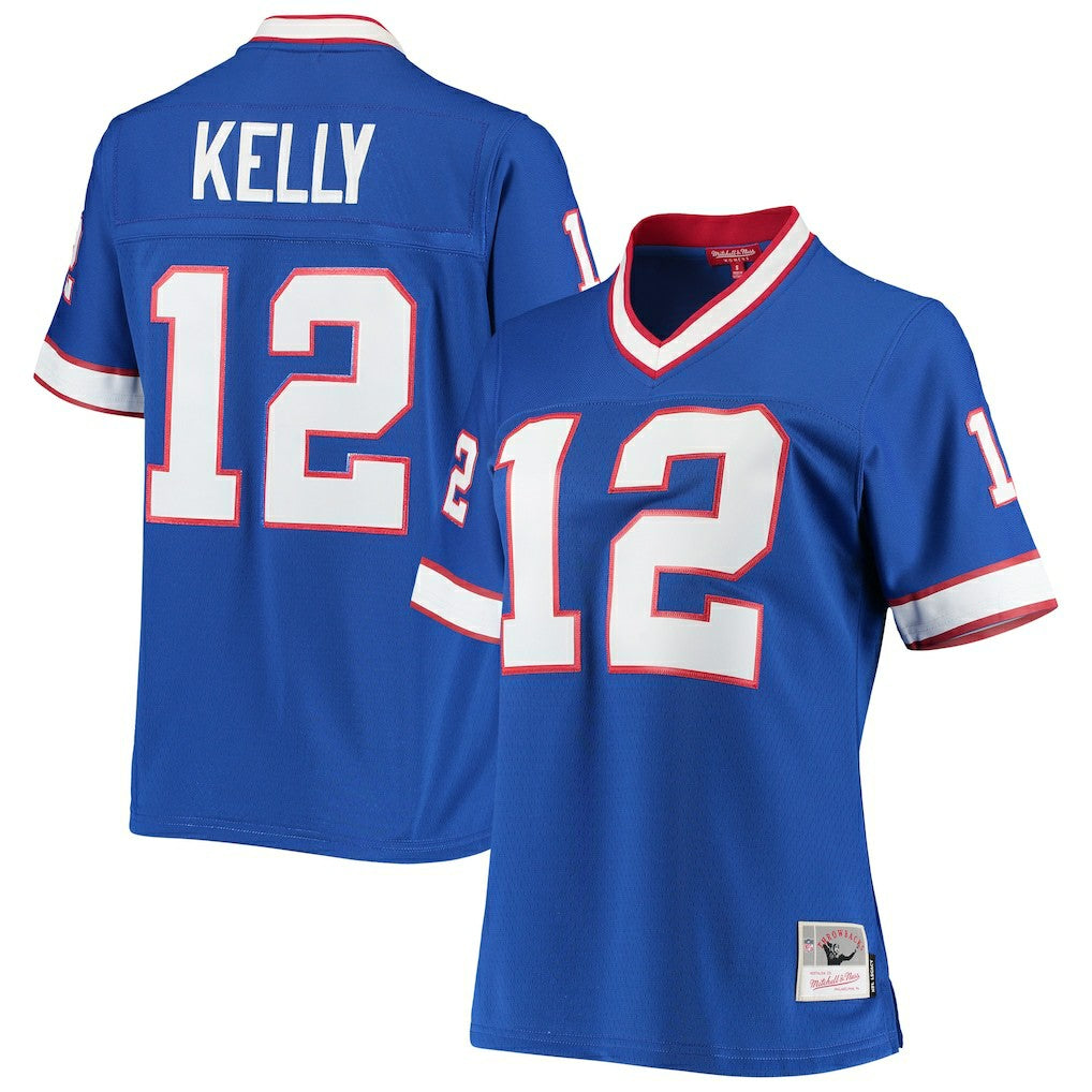 Jim Kelly Buffalo Bills Women's 1990 Legacy Replica Jersey Royal | Mitchell & Ness