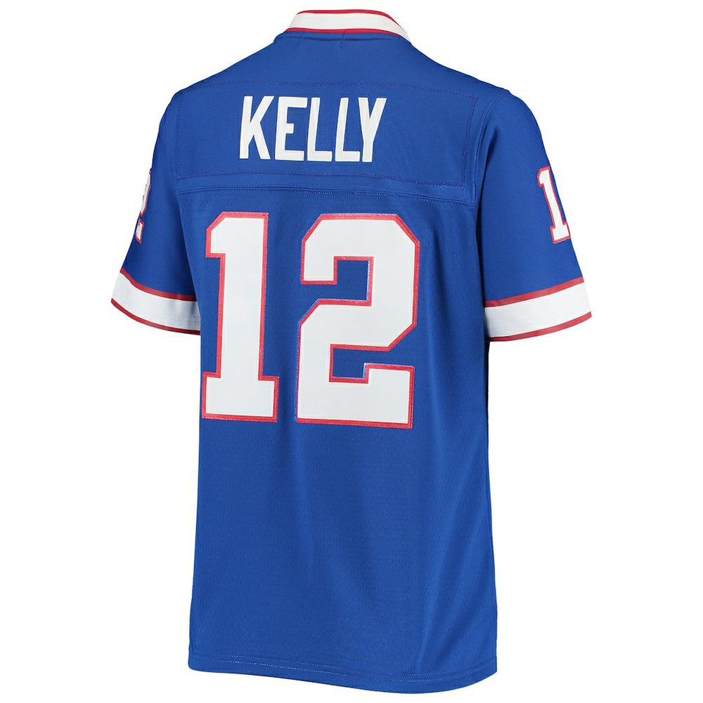 Jim Kelly Buffalo Bills Women's 1990 Legacy Replica Jersey Royal | Mitchell & Ness