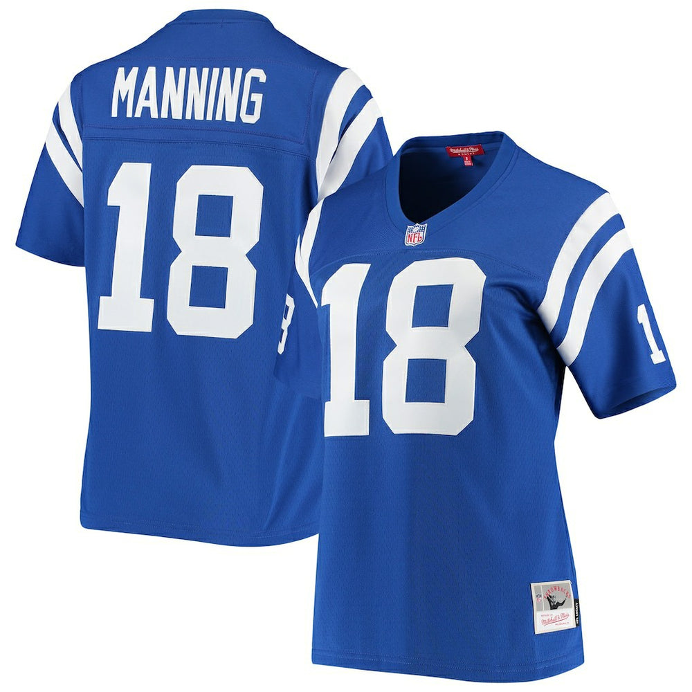 Peyton Manning Indianapolis Colts Women's 1998 Legacy Replica Jersey Royal | Mitchell & Ness