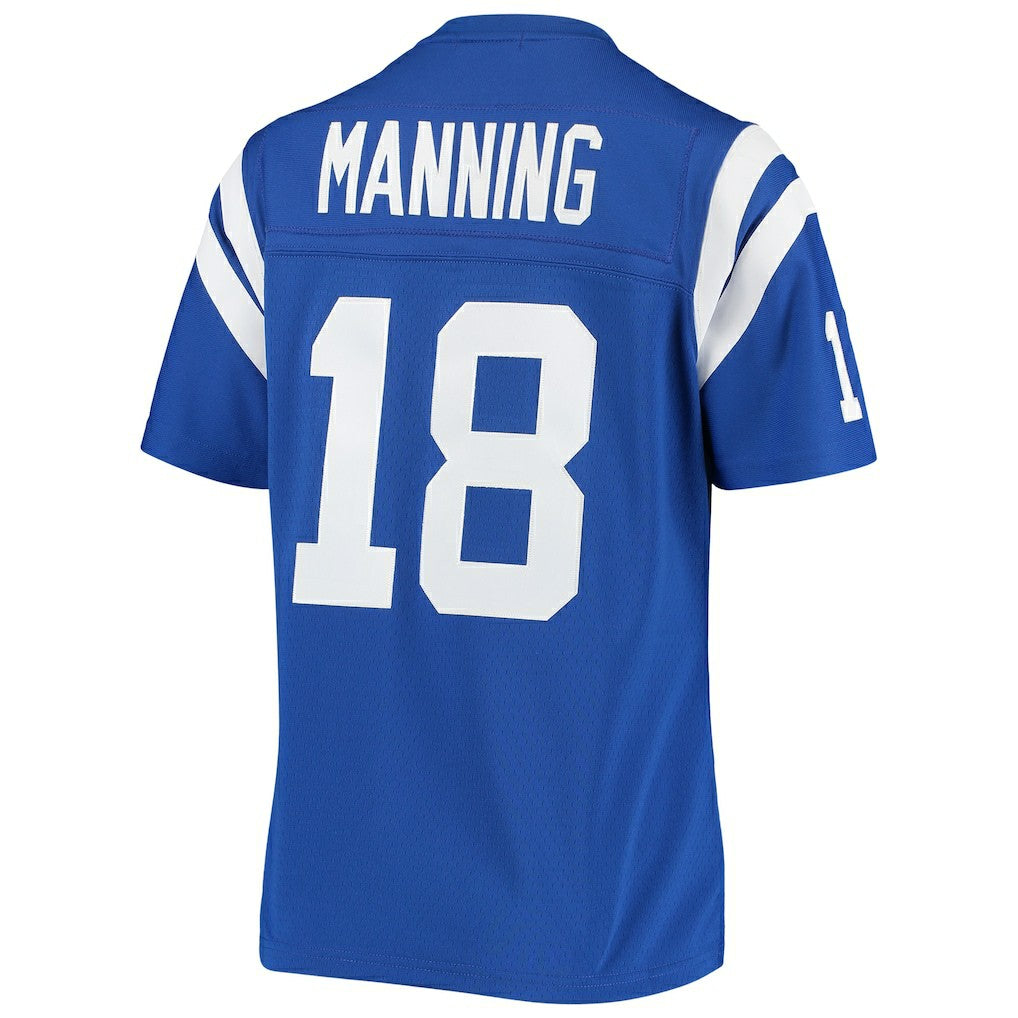 Peyton Manning Indianapolis Colts Women's 1998 Legacy Replica Jersey Royal | Mitchell & Ness