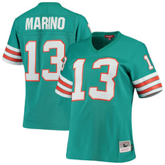Dan Marino Miami Dolphins Women's 1984 Legacy Replica Jersey Aqua | Mitchell & Ness