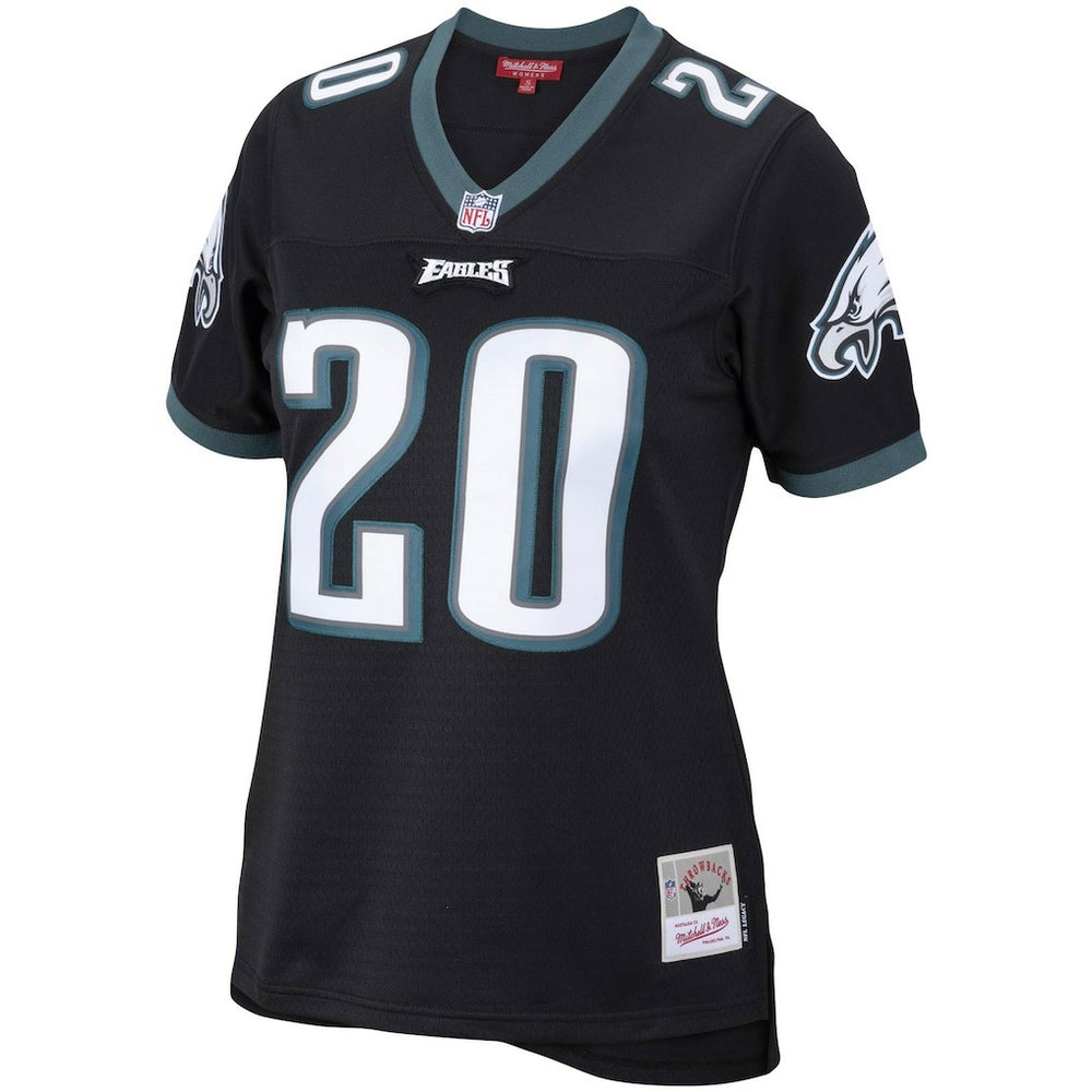 Brian Dawkins Philadelphia Eagles Women's Legacy Replica Team Jersey Black | Mitchell & Ness