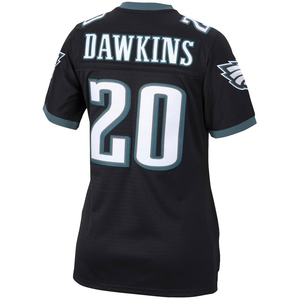 Brian Dawkins Philadelphia Eagles Women's Legacy Replica Team Jersey Black | Mitchell & Ness