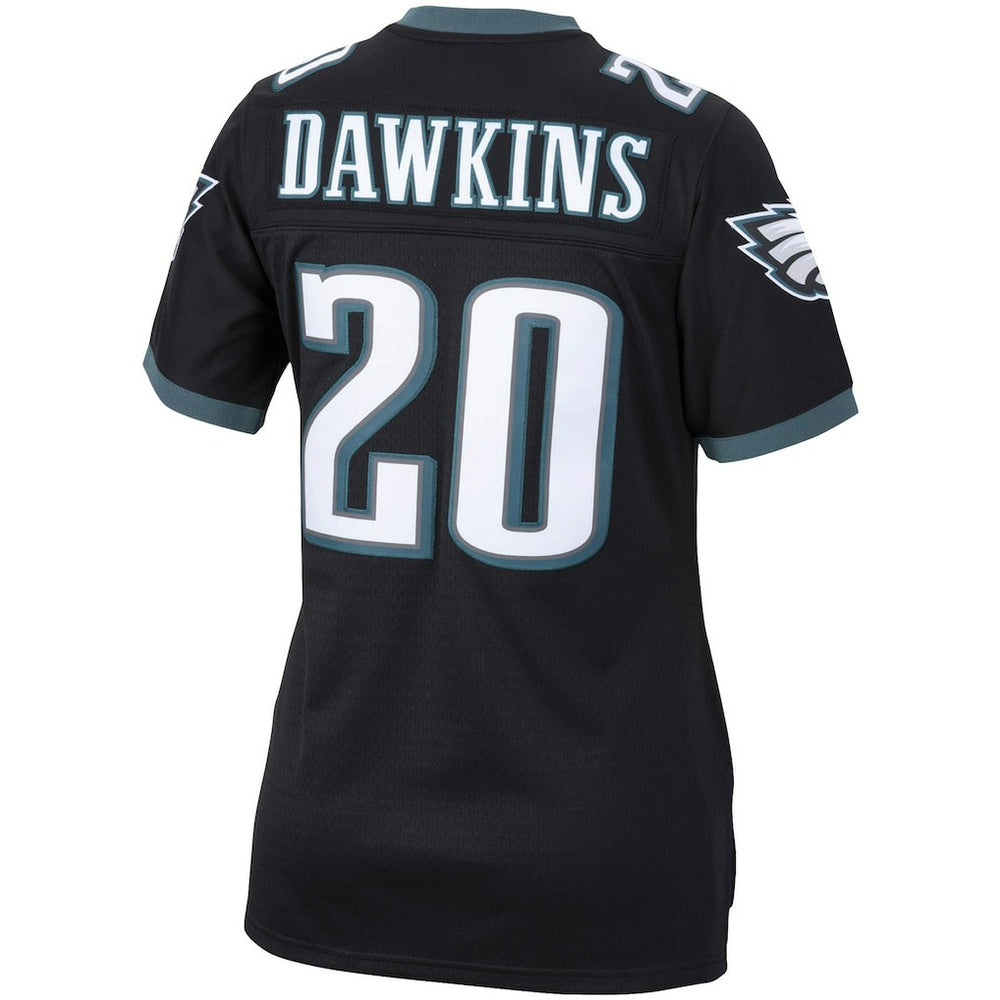 Brian Dawkins Philadelphia Eagles Women's Legacy Replica Team Jersey Black | Mitchell & Ness