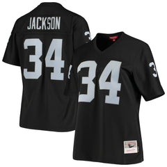 Bo Jackson Las Vegas Raiders Women's 1988 Legacy Replica Jersey Black | Mitchell & Ness