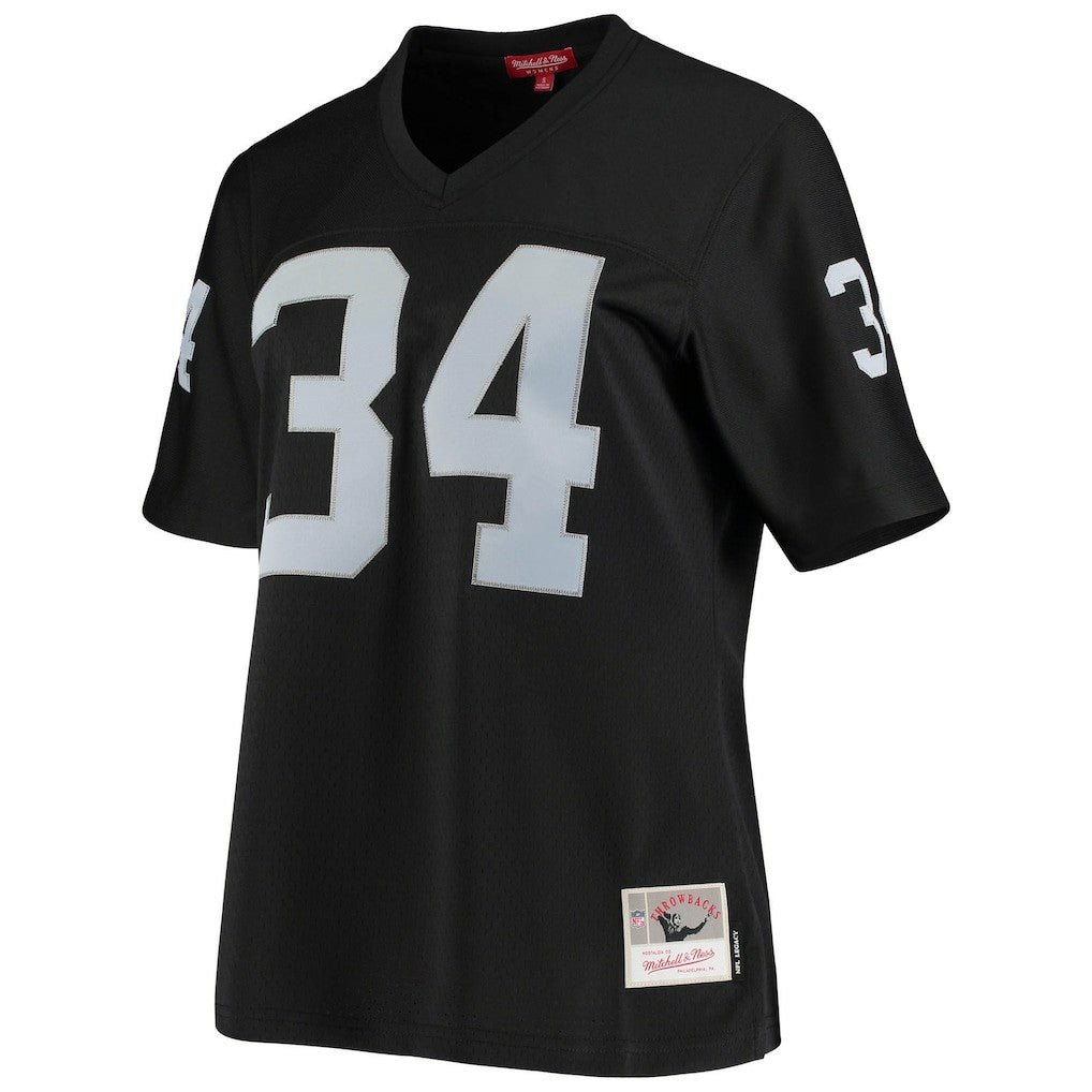 Bo Jackson Las Vegas Raiders Women's 1988 Legacy Replica Jersey Black | Mitchell & Ness