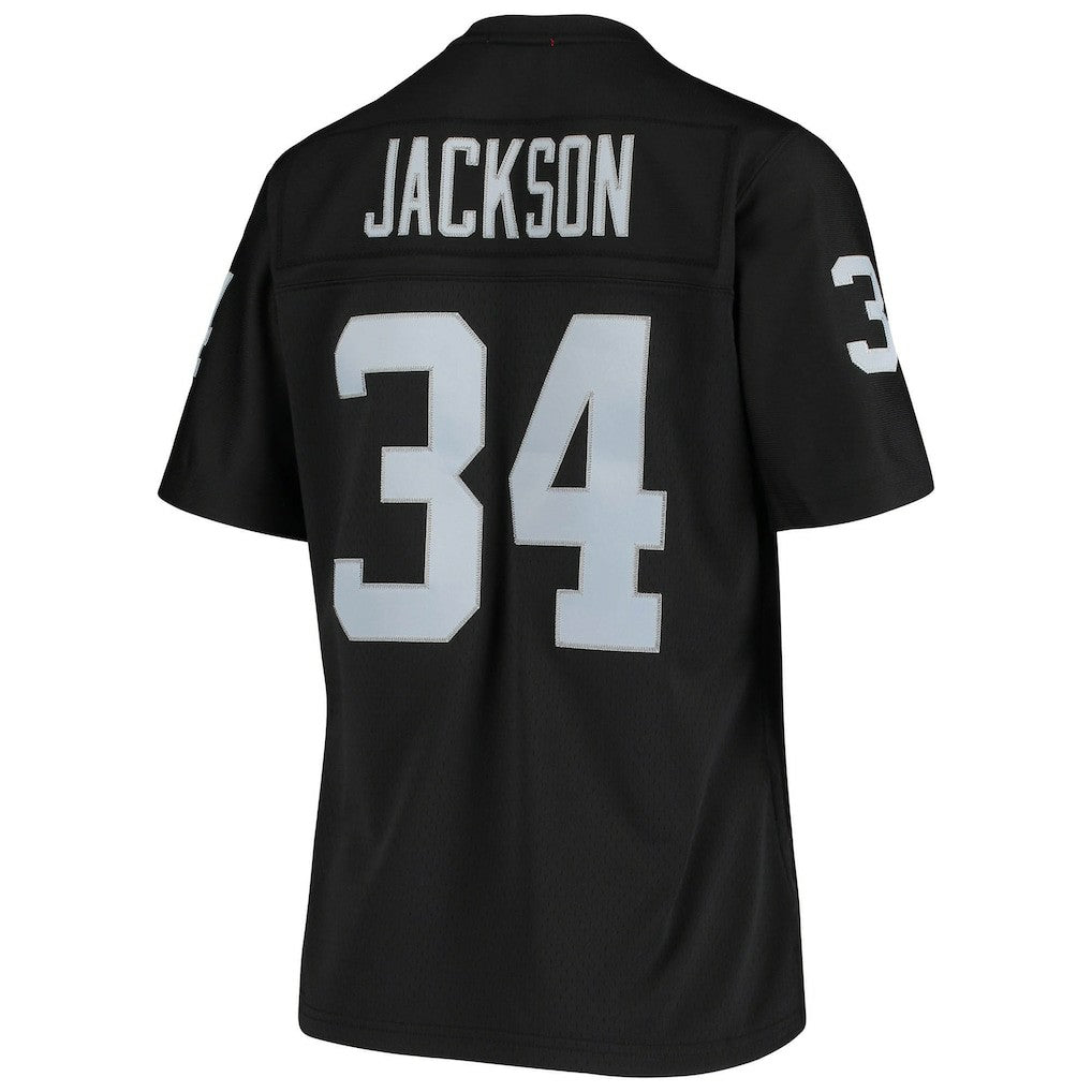 Bo Jackson Las Vegas Raiders Women's 1988 Legacy Replica Jersey Black | Mitchell & Ness