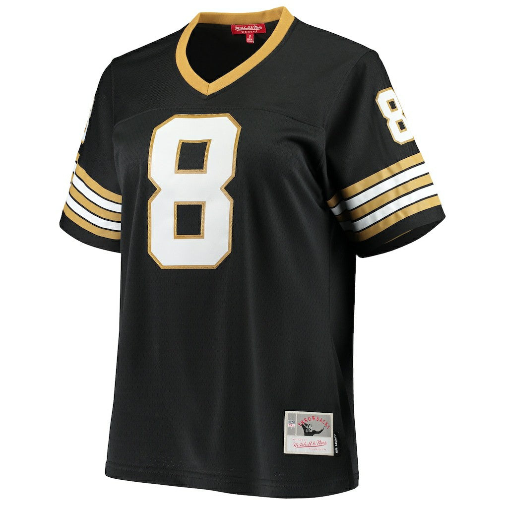 Archie Manning New Orleans Saints Women's 1979 Legacy Replica Jersey Black | Mitchell & Ness