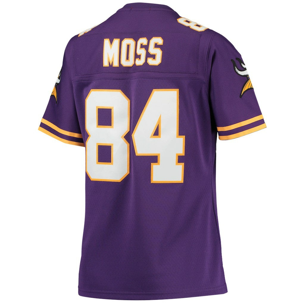 Randy Moss Minnesota Vikings Women's Legacy Replica Team Jersey Purple | Mitchell & Ness