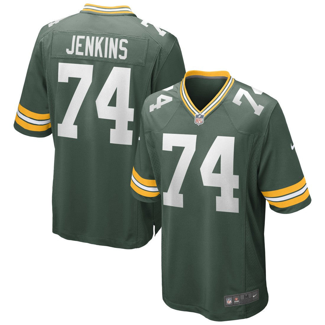 Elgton Jenkins Green Bay Packers Game Jersey Green | Nike for Sale