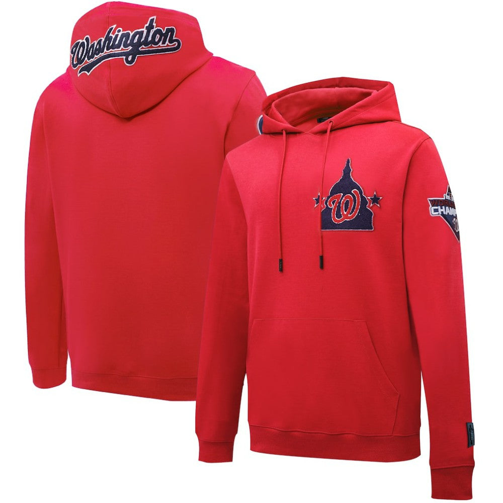 Washington Nationals Pro Standard Logo Pullover Hoodie - MLB