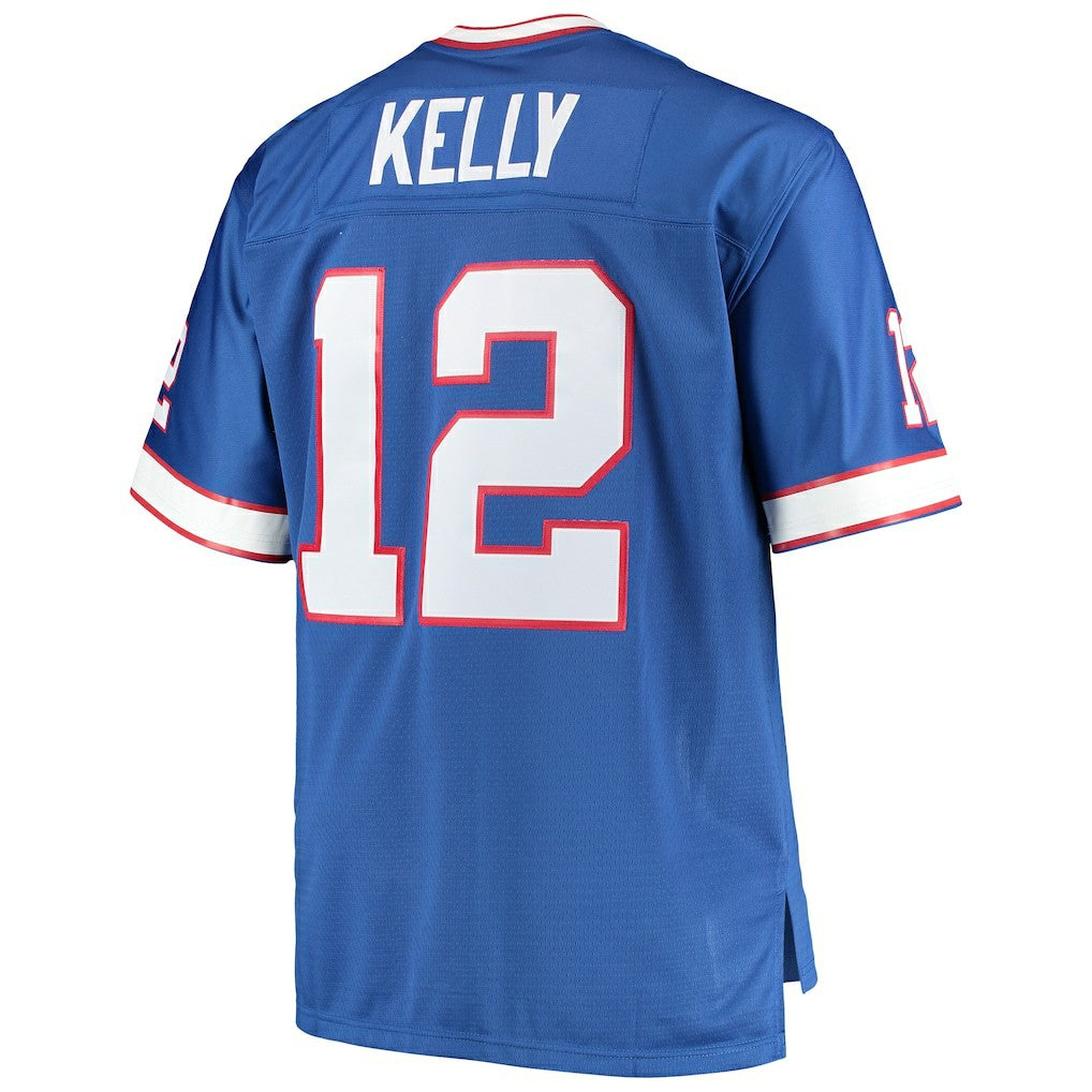 Jim Kelly Buffalo Bills Big & Tall 1990 Retired Player Replica Jersey Royal | Mitchell & Ness