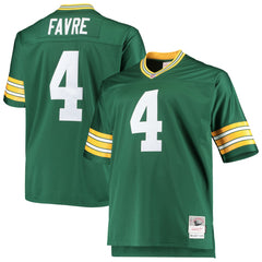 Brett Favre Green Bay Packers Big & Tall 1996 Retired Player Replica Jersey Green | Mitchell & Ness
