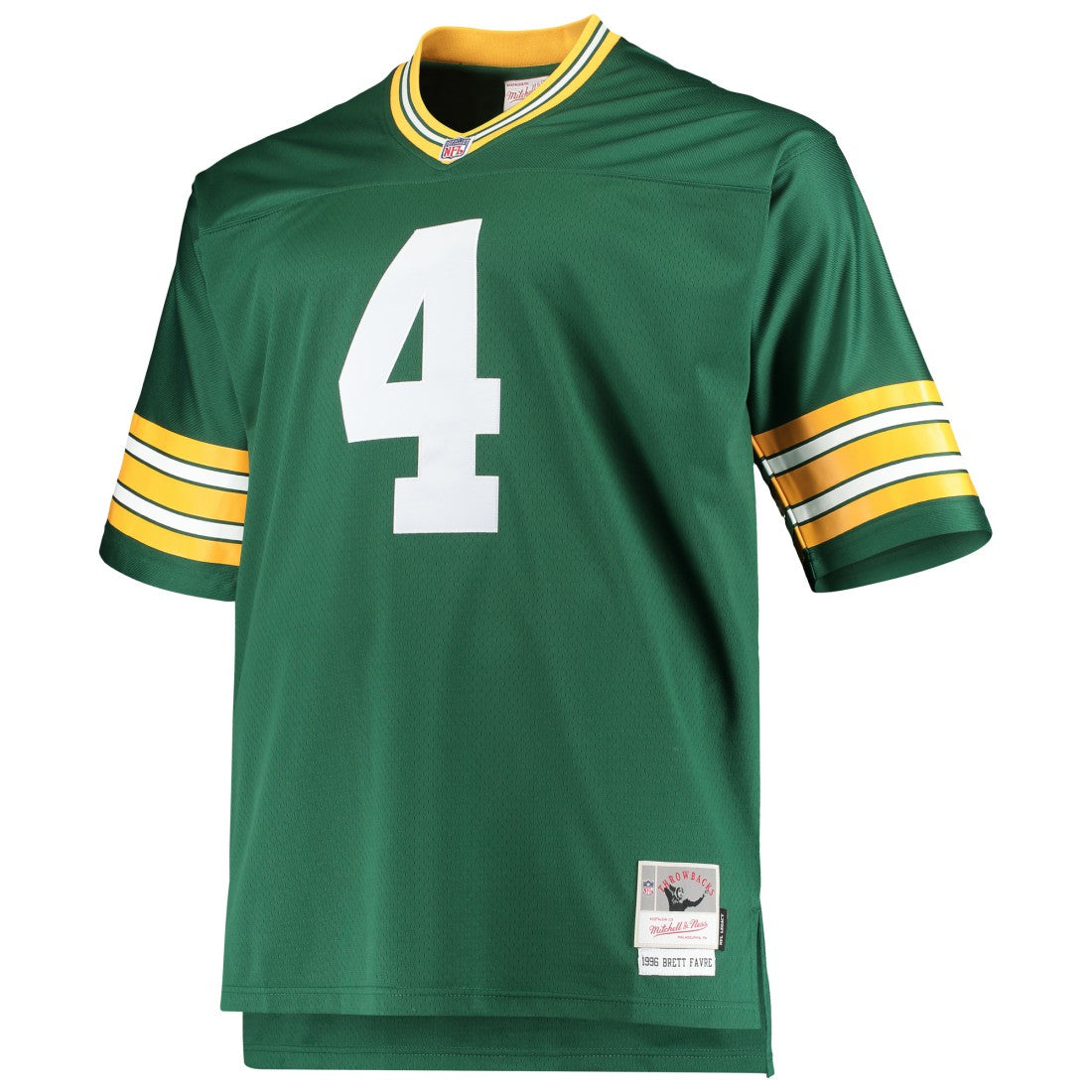 Brett Favre Green Bay Packers Big & Tall 1996 Retired Player Replica Jersey Green | Mitchell & Ness