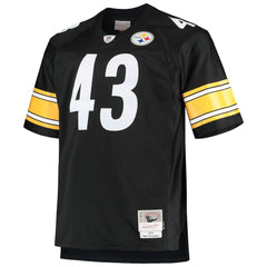 Troy Polamalu Pittsburgh Steelers Big & Tall 2005 Retired Player Replica Jersey Black | Mitchell & Ness
