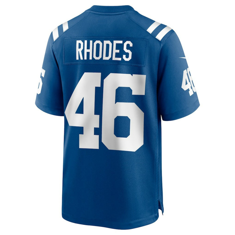 Luke Rhodes Indianapolis Colts Game Jersey Royal | Nike for Sale