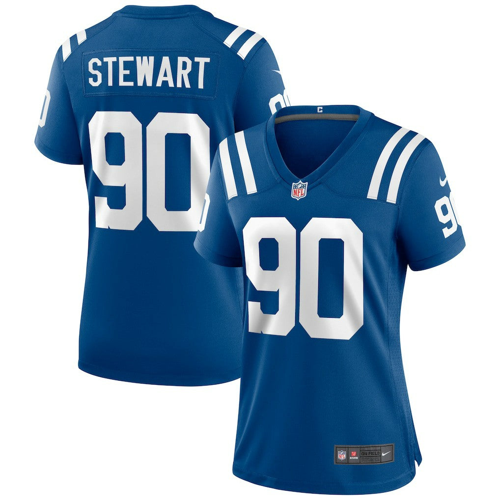 Grover Stewart Indianapolis Colts Women's Game Jersey Royal | Nike for Sale