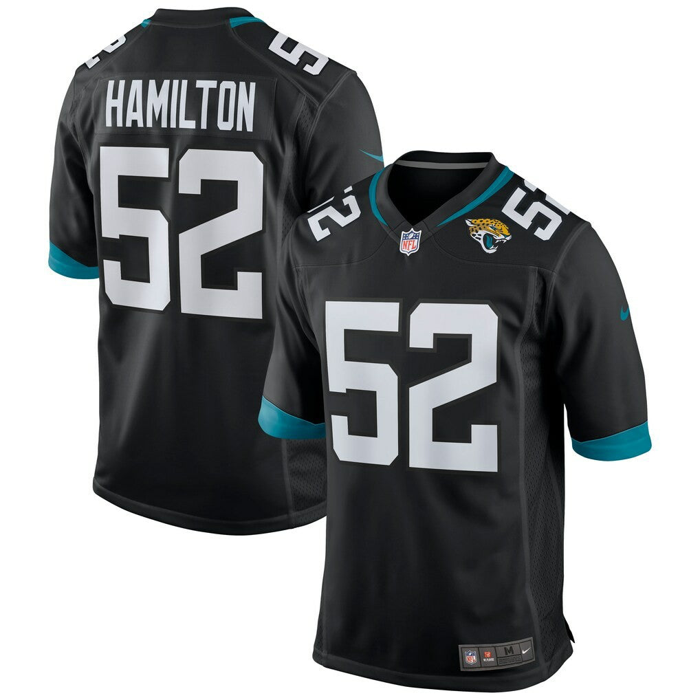 DaVon Hamilton Jacksonville Jaguars Game Jersey Black | Nike for Sale