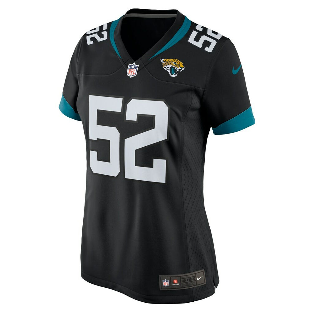 DaVon Hamilton Jacksonville Jaguars Women's Game Jersey Black | Nike for Sale