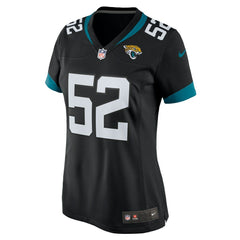 DaVon Hamilton Jacksonville Jaguars Women's Game Jersey Black | Nike for Sale