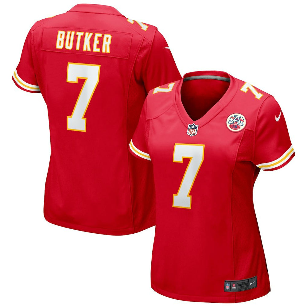Harrison Butker Kansas City Chiefs Women's Game Jersey Red | Nike for Sale