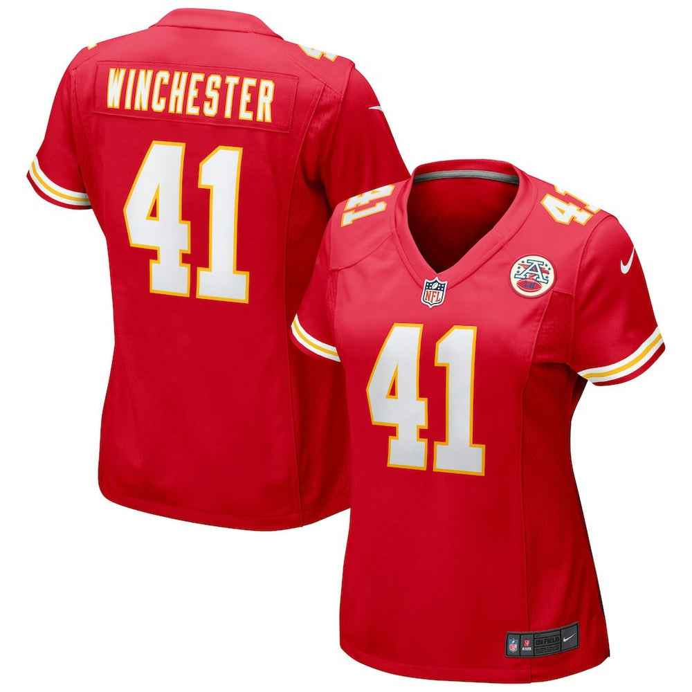 James Winchester Kansas City Chiefs Women's Game Jersey Red | Nike for Sale