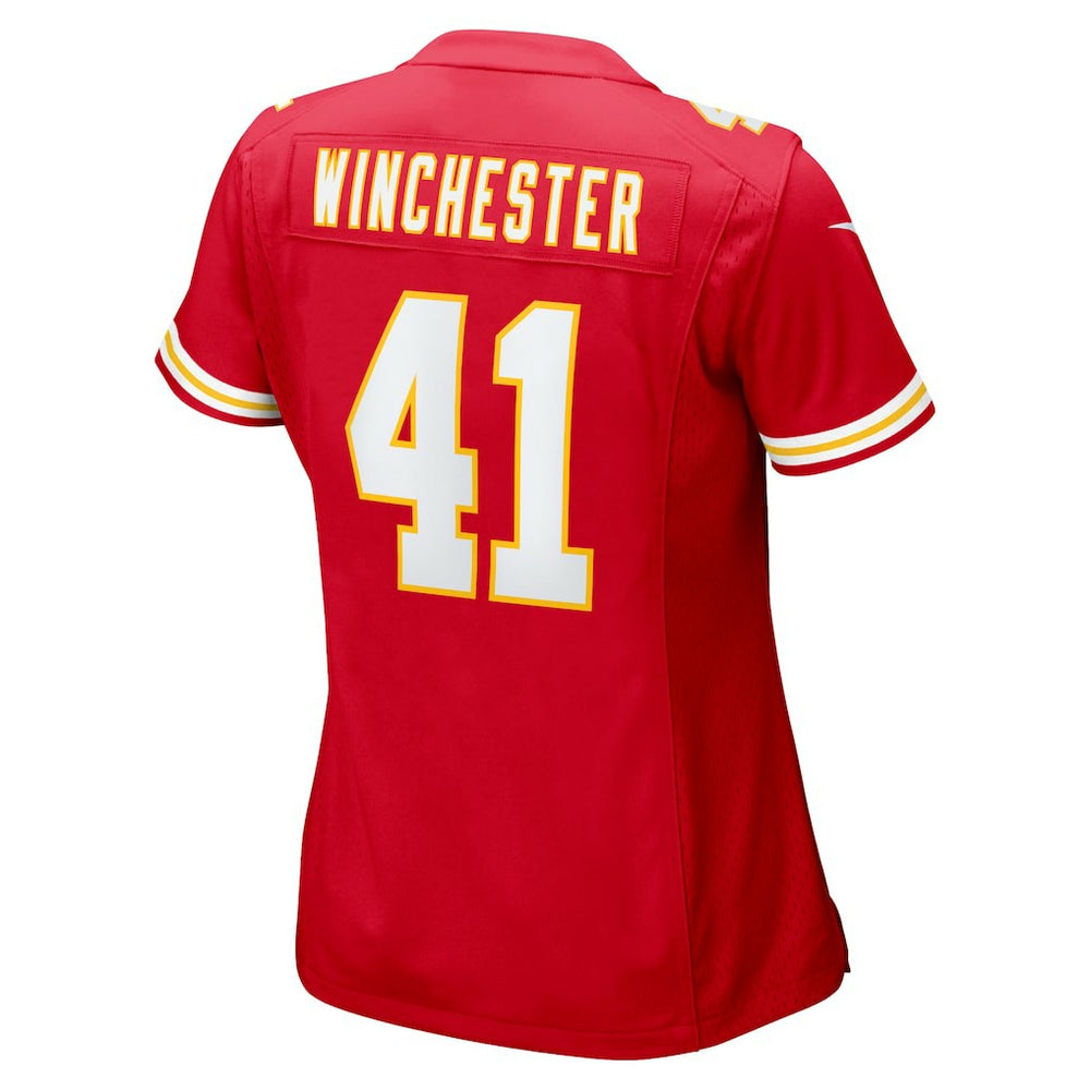 James Winchester Kansas City Chiefs Women's Game Jersey Red | Nike for Sale
