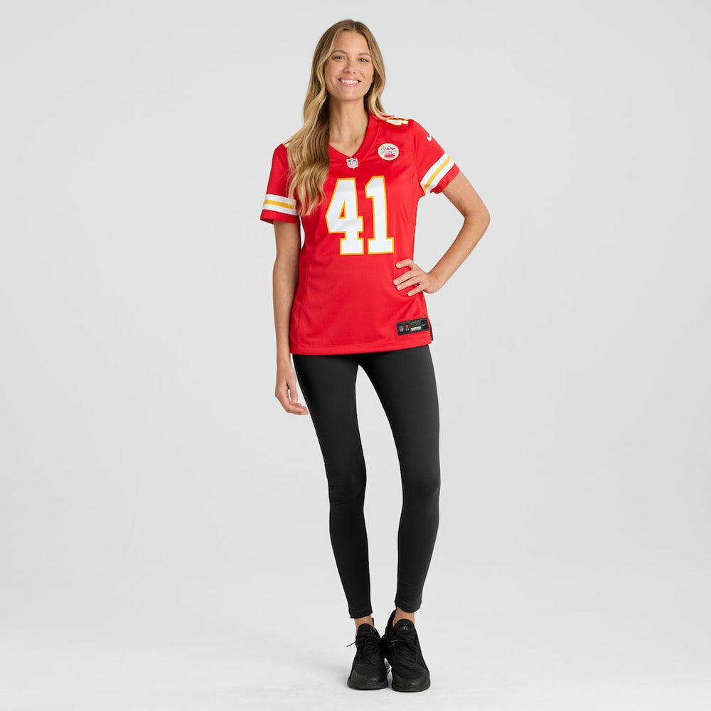 James Winchester Kansas City Chiefs Women's Game Jersey Red | Nike for Sale