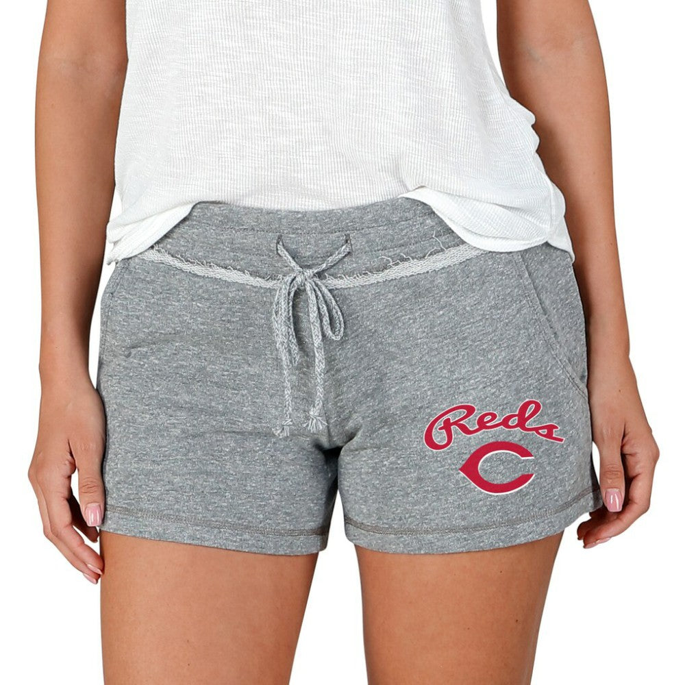 Cincinnati Reds Concepts Sport Women's Mainstream Terry Shorts - MLB