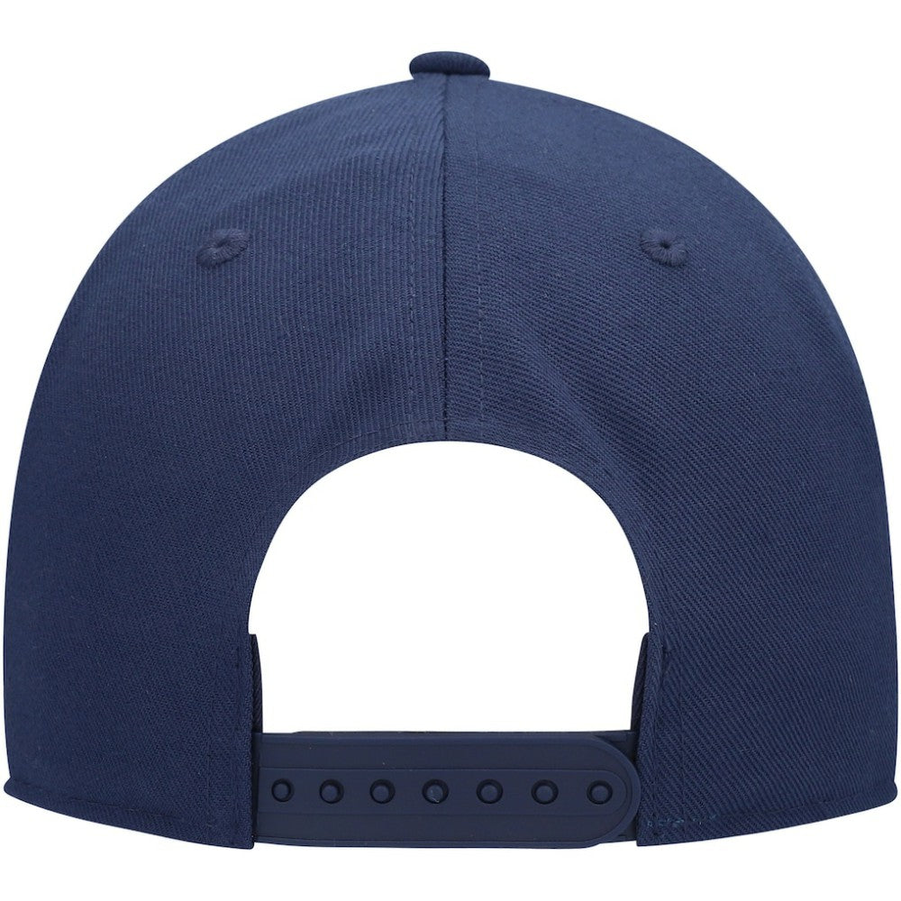 Seattle Kraken Fanatics Primary Logo Snapback Hat - Deep Sea Blue - NHL