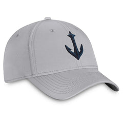 Seattle Kraken Fanatics Secondary Logo Flex Hat - Gray - NHL