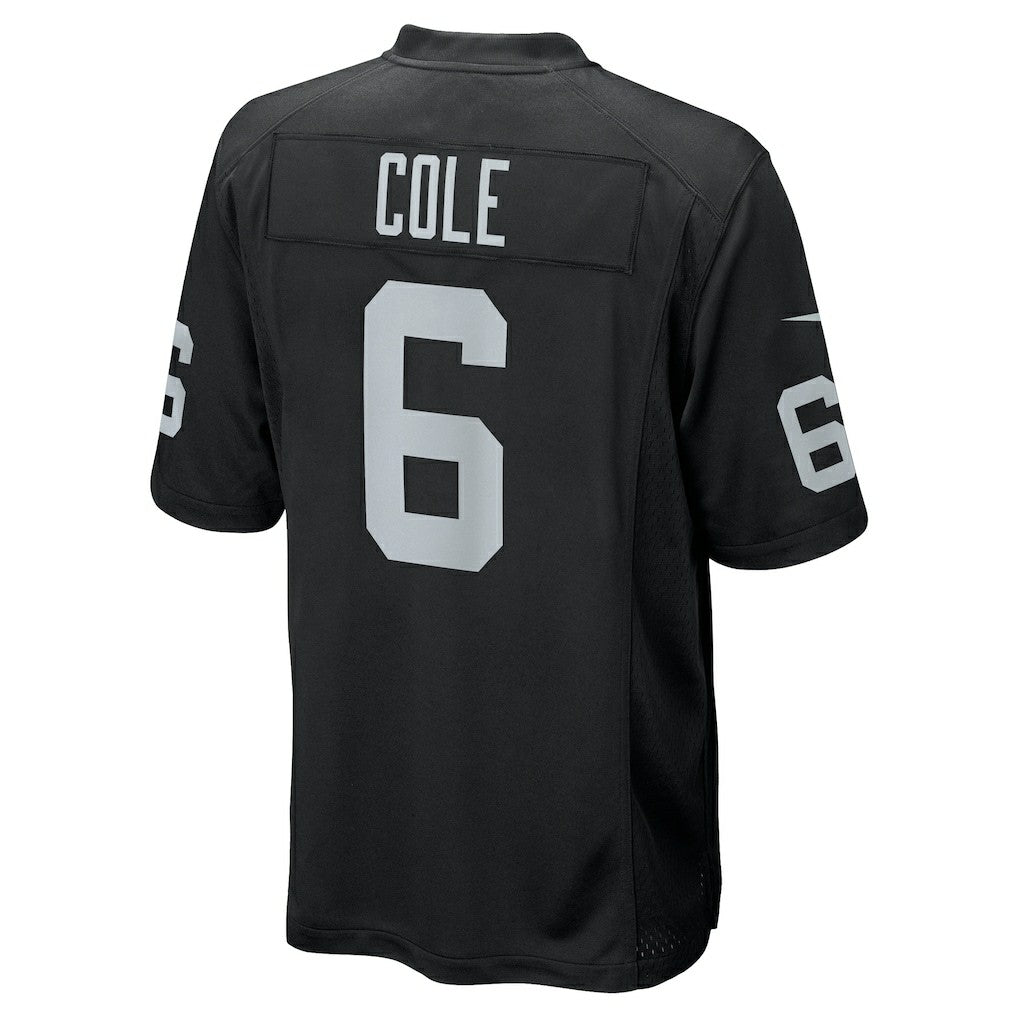 AJ Cole Las Vegas Raiders Game Jersey Black | Nike for Sale