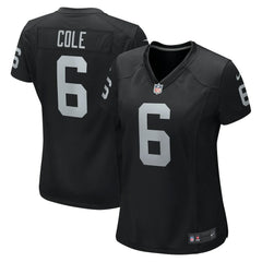 AJ Cole Las Vegas Raiders Women's Game Jersey Black | Nike for Sale