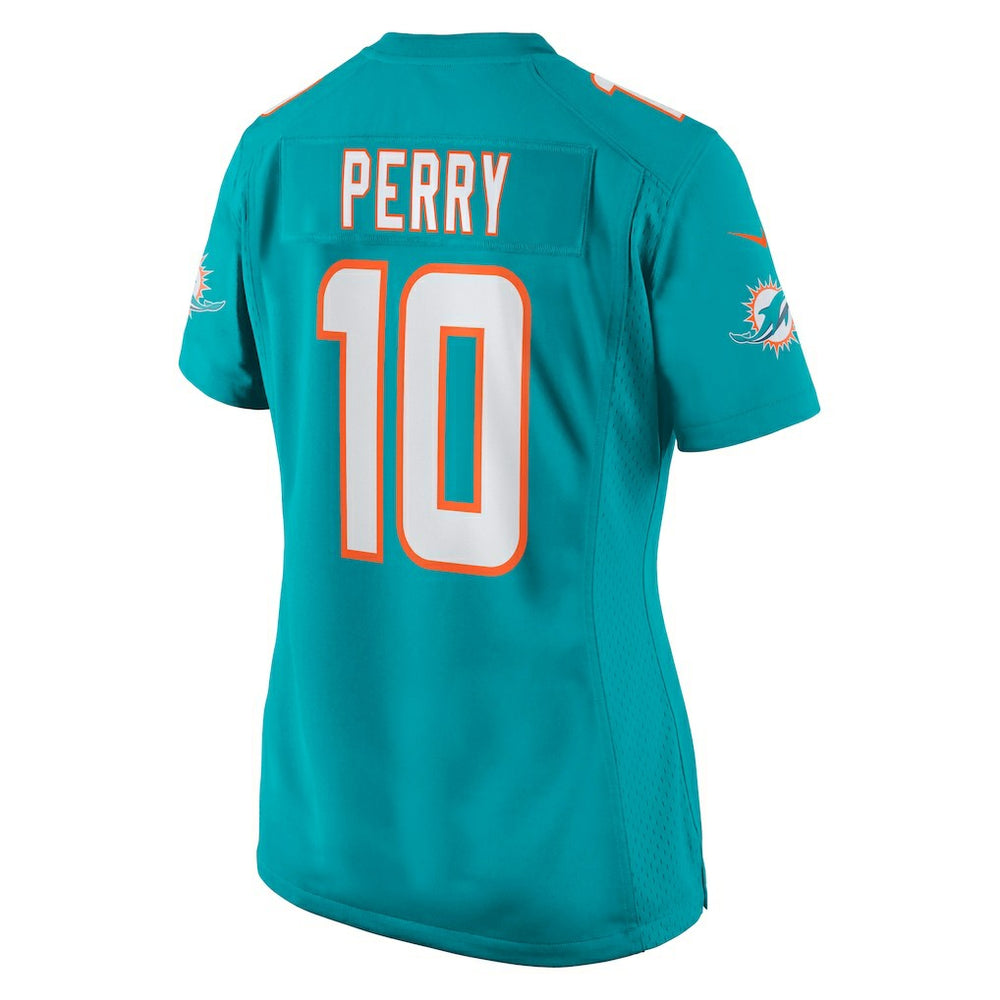 Malcolm Perry Miami Dolphins Women's Game Jersey Aqua | Nike for Sale