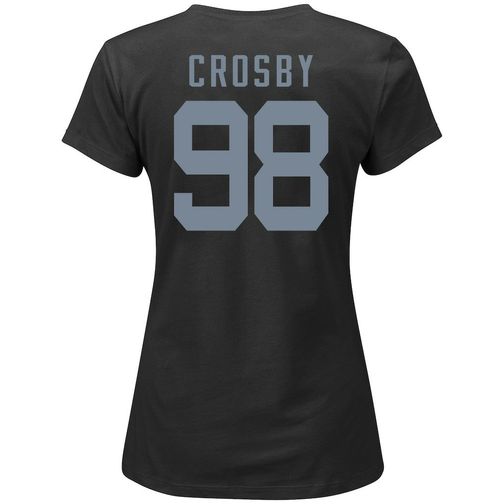 Maxx Crosby Las Vegas Raiders Women's Plus Size Name & Number V-Neck T-Shirt Black | Fanatics